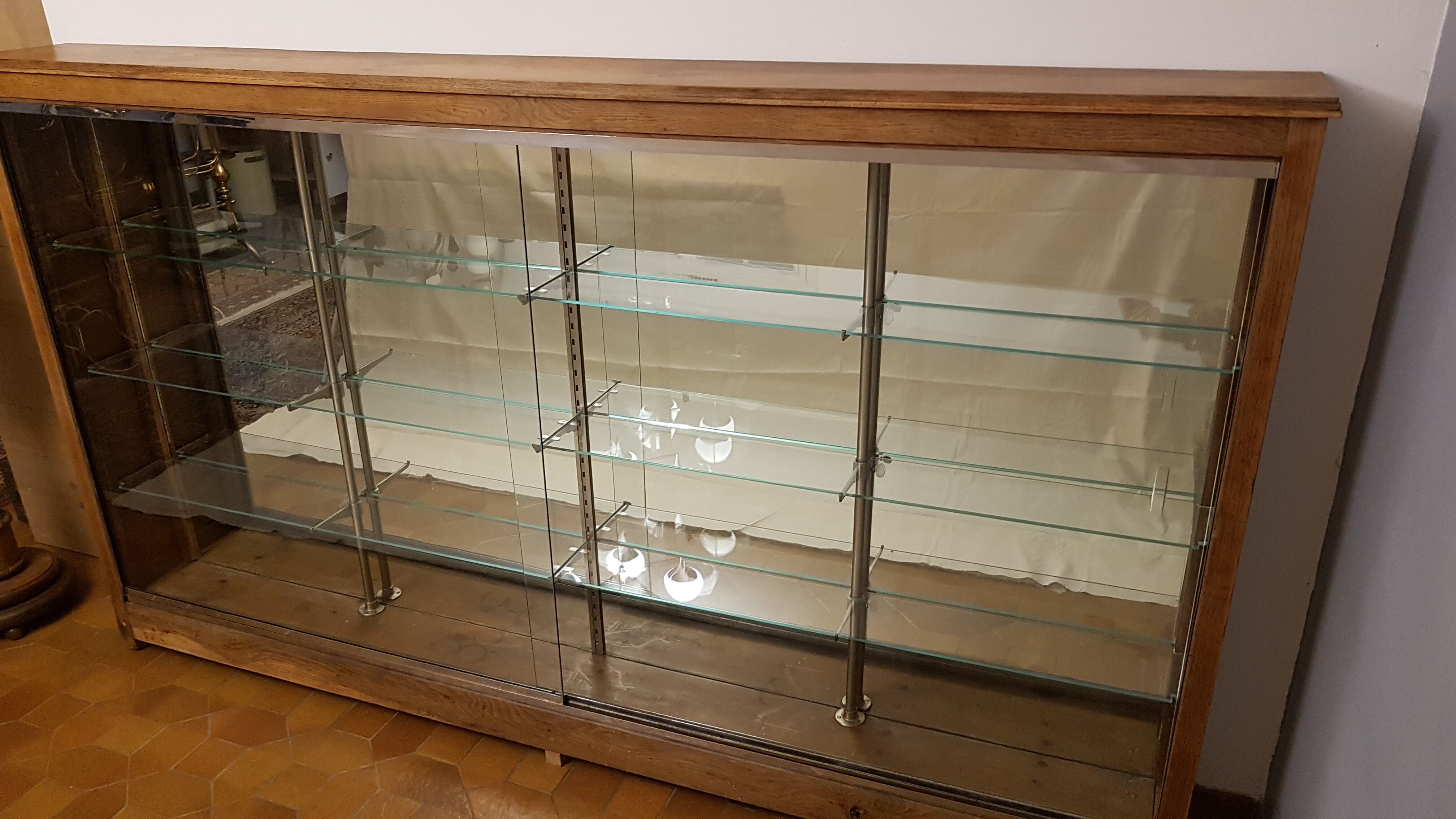 Former store showcase, 1960