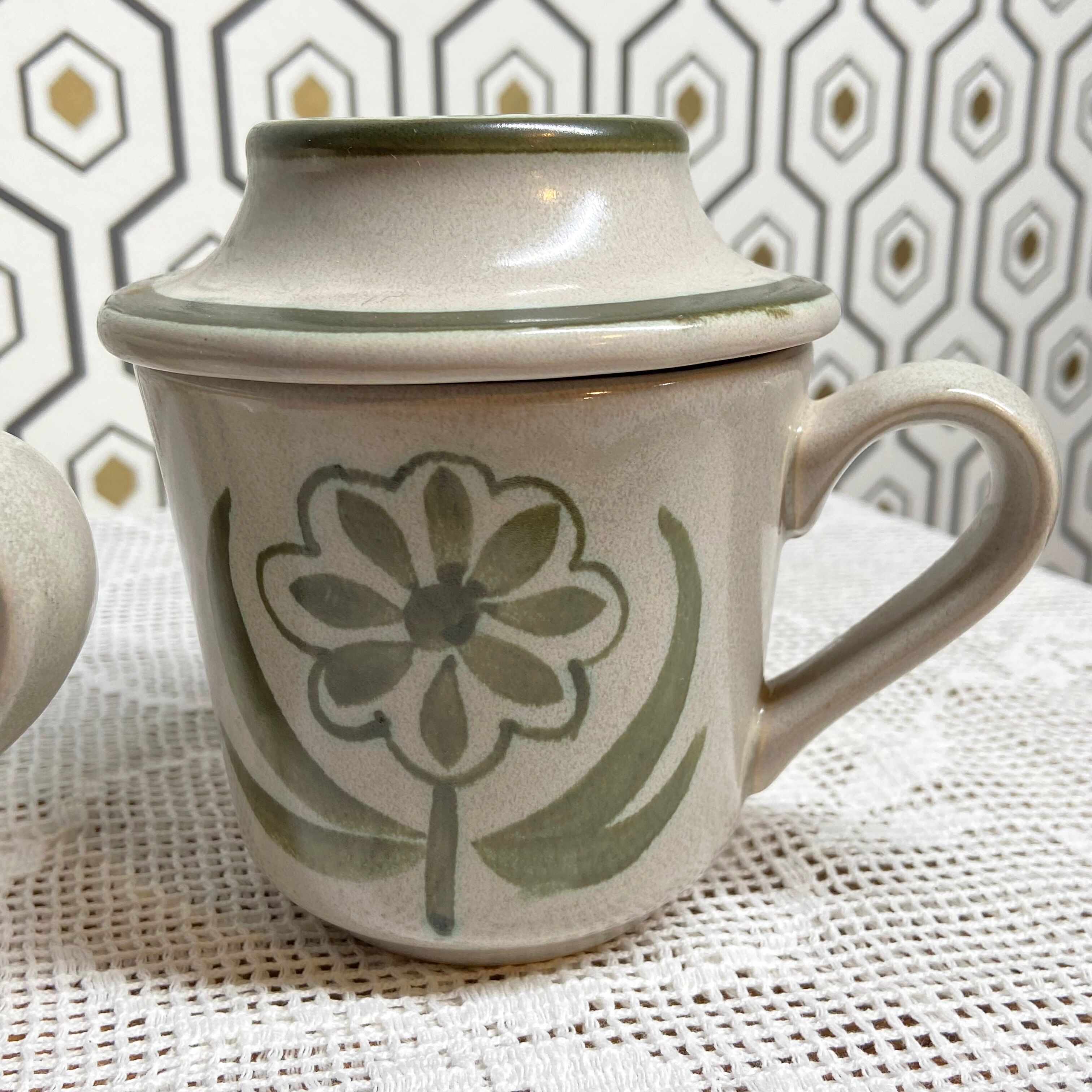 Set of 2 ceramic infusion cups