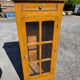 Louis Philippe style antique buffet with glass doors