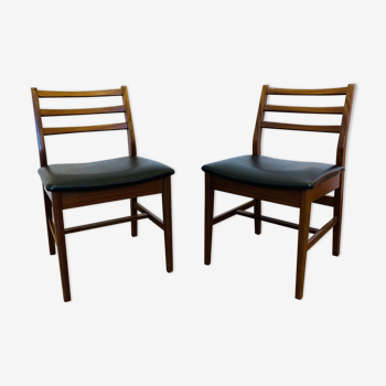 2 chaises scandinaves - bois & simili