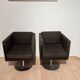 Set of Dutch Cubic Swivel Chairs with Tableau by Lensvelt, 2001
