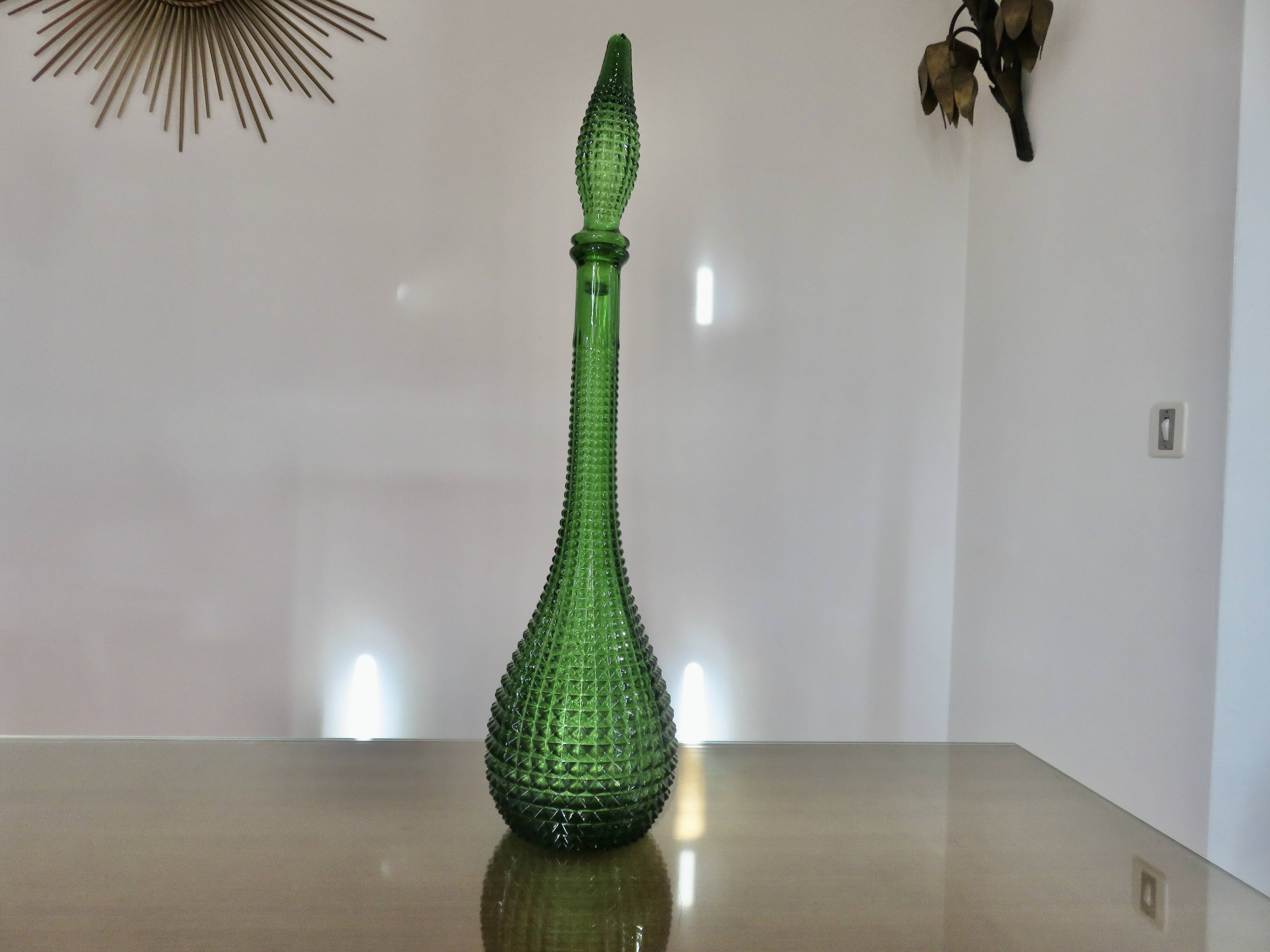 Bottle, carafe, Empoli made in Italy