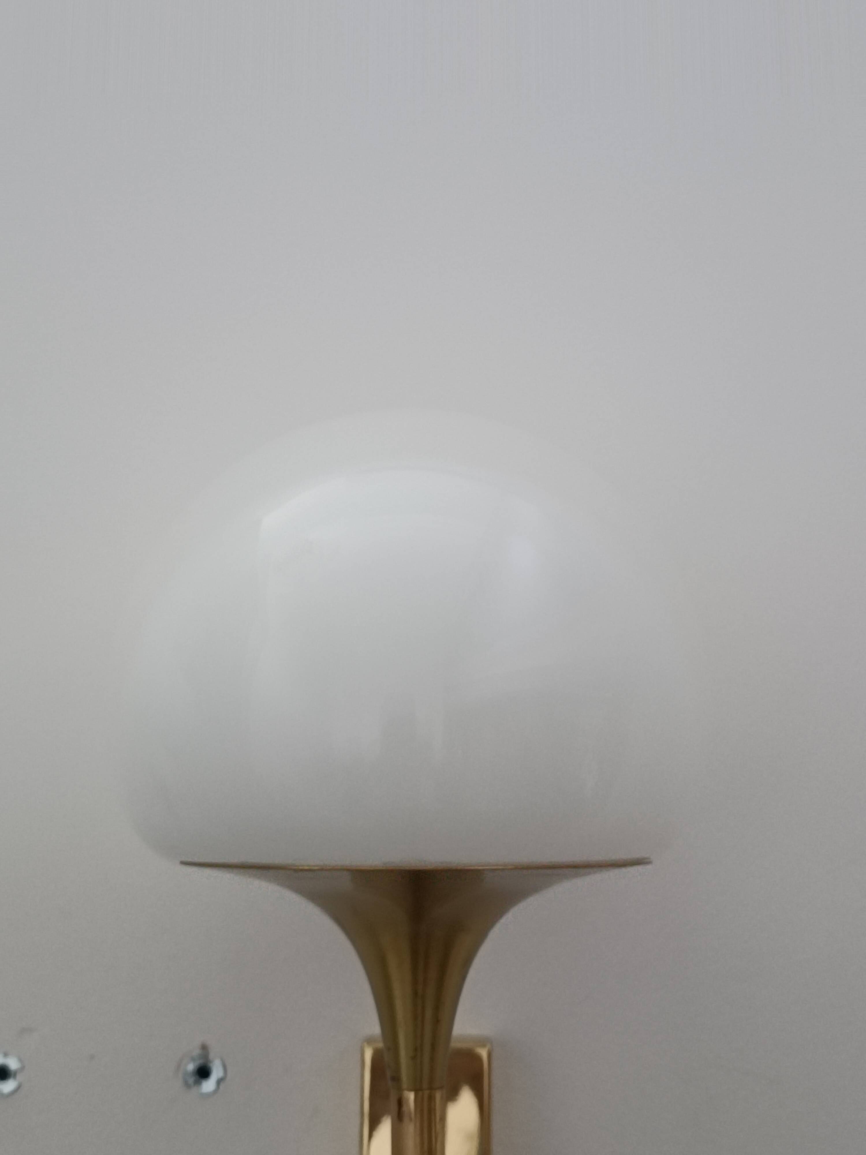 Pair of wall lights by Gaetano Sciolari for Maison Sciolari 1970s