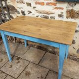 Old antique wooden bistro table