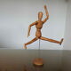 Articulated wooden mannequin 60s