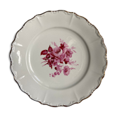 Lot of 6 floral porcelain plates