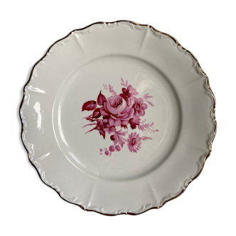 Lot of 6 floral porcelain plates