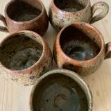 Tasses en grès