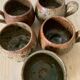 Sandstone cups