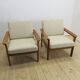 Paire de fauteuils en teck, Komfort Møbler, Danemark 1960