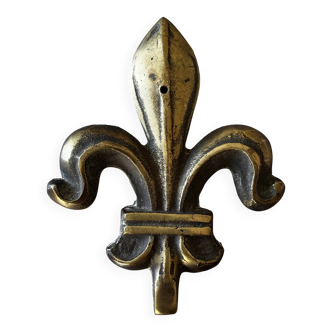 Brass fleur-de-lis
