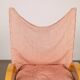 Vintage armchair from the 1970s in wood and fabric, Italy.