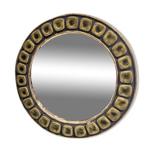 miroir soleil en céramique
