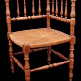 Old corner armchair