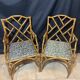 Rattan armchair