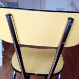 Chaise formica jaune