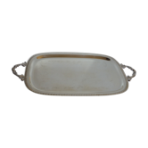 Silver serving tray
