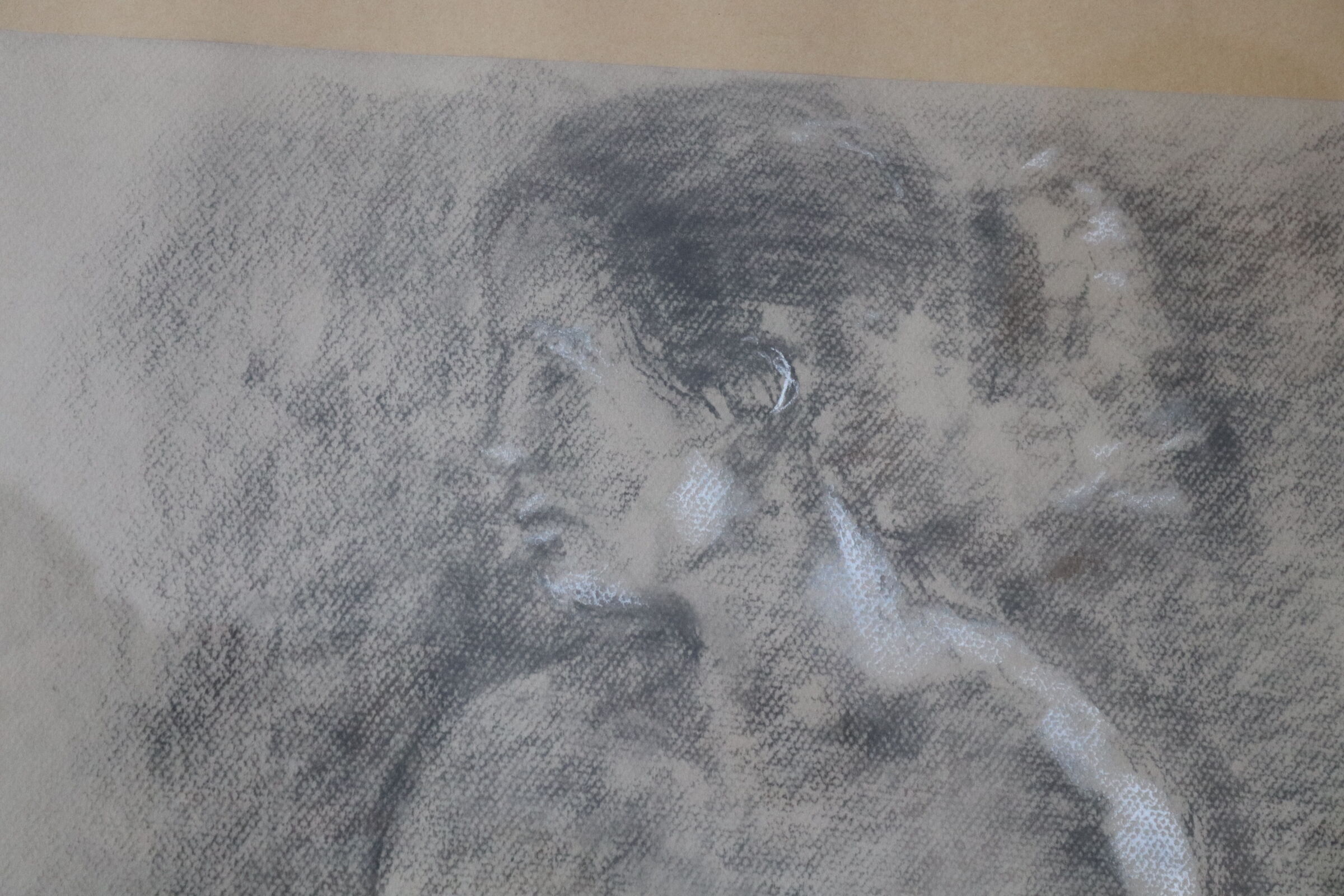 Drawing seated