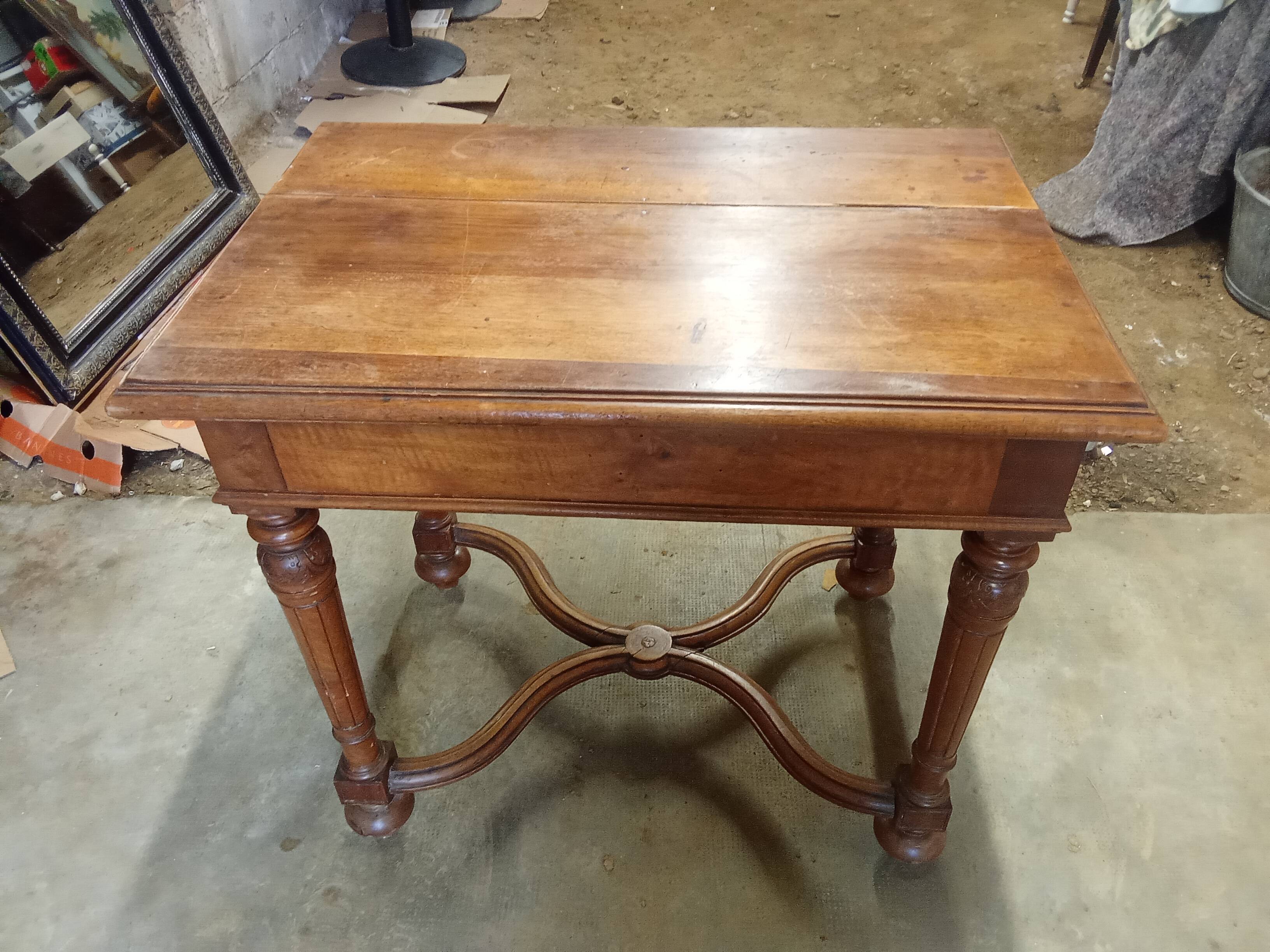 Rustic Louis XVI table.