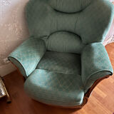 Convertible sofa with an armchair