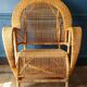 Rattan armchair in the style of Kay Fisker for R. Wengler. Danish work from the 1960s.