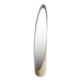 Vintage "lipstick" mirror by Roger Lecal 1970s, very good condition.