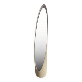 Vintage "lipstick" mirror by Roger Lecal 1970s, very good condition.