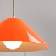 Mid-Century Orange Pendant Lamp from Guzzini, 1960s