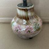 Lampe en céramique ancienne signée