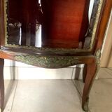 Napoleon III Showcase In Mahogany And Chiseled Bronze 20th Century