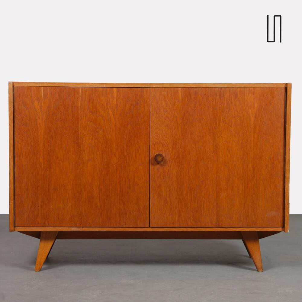 Vintage chest of drawers by Jiroutek for Interier Praha, model U-450, 1960