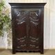 18th-century oak wardrobe