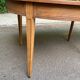 Louis XVI round extendable dining table renovated 230cm 19th century
