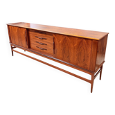 Enfilade en palissandre par Arnø, danois, années 1960.