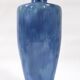 Large blue Bavent Art Deco vase