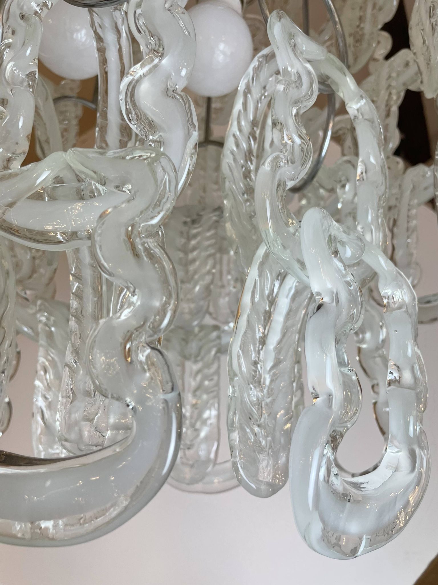 Murano Glass Chandelier, 1970s