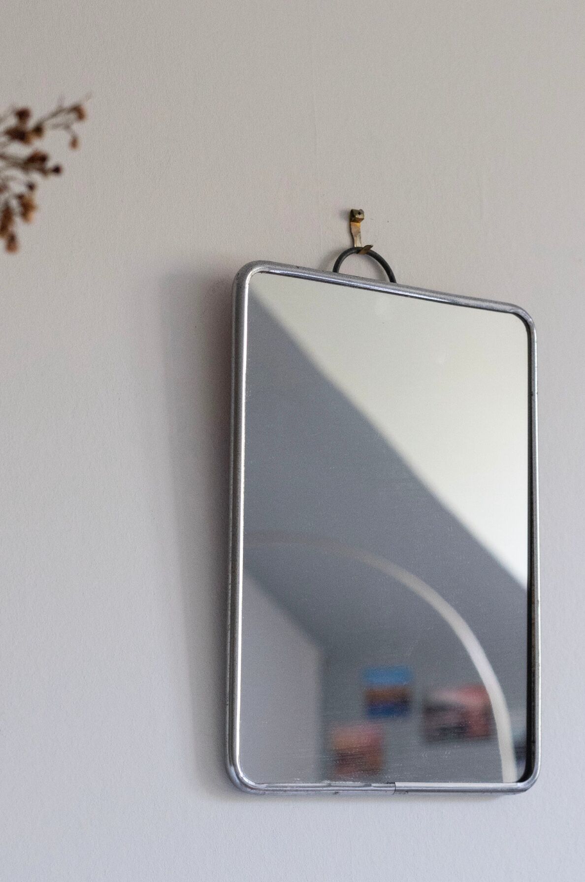 Vintage barber mirror 24*18cm