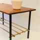 Table basse en bois et métal
