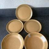 Lot plates Sarreguemines spiral