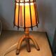 Rattan lamp