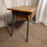 School desk table with locker 1960