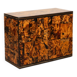 Unique Tortoiseshell Cabinet by Roberto Jodice for Ottini Milano 1974