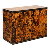 Unique Tortoiseshell Cabinet by Roberto Jodice for Ottini Milano 1974