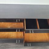 G-Plan Black Double Chest of Drawers, 1960s