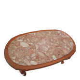 Marble top coffee table