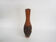 Vase en bois massif, années 1970