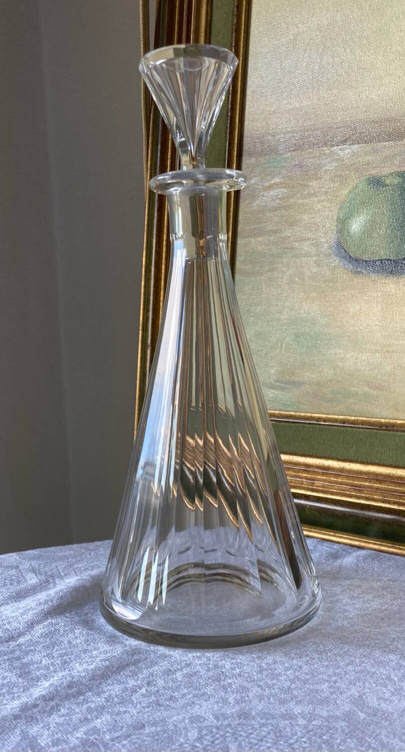 Baccarat crystal carafe