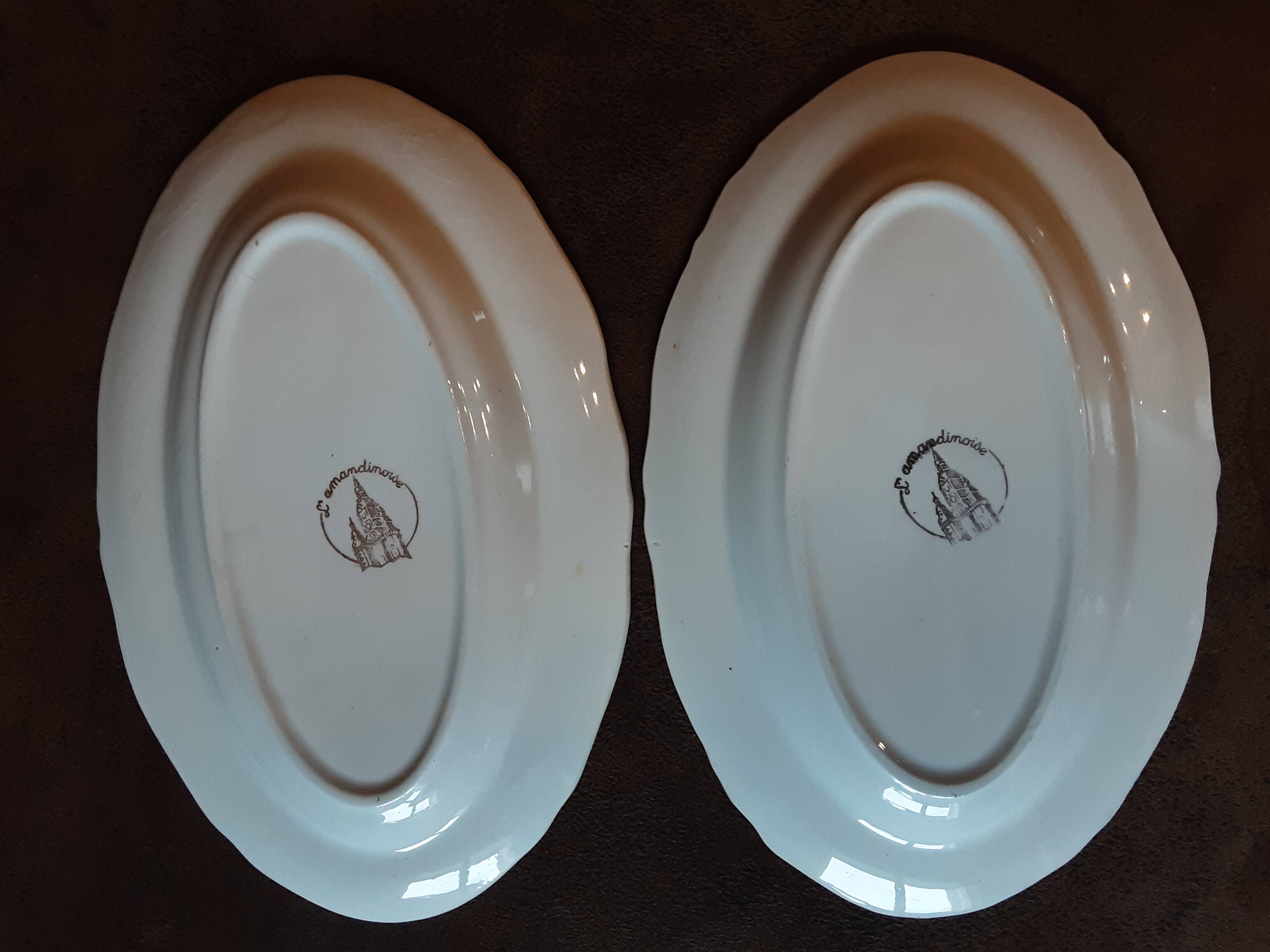 Lot de 2 beurriers  Lamandinoise