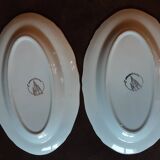 Set of 2 Lamandinoise butter dishes