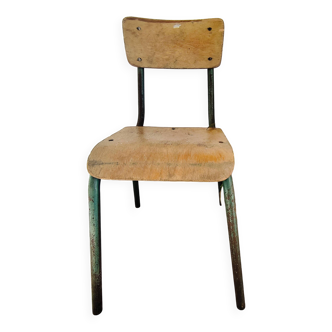 Vintage school chair